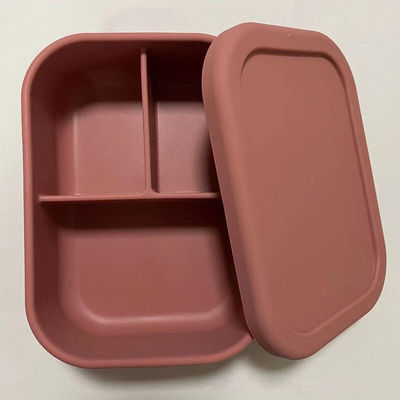 418g Leakproof Kids School Silicone Lunch Box with Lid Eco Friendly and Easy to Clean