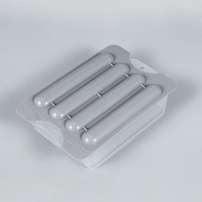 BPA Free Plastic Hot Dog Cooker Steamer with Customized Color and Side Dish Compartment