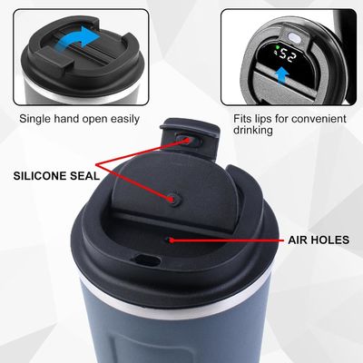 18/8 Tumbler Insulated Travel Stainless Steel Mug with Double Wall Vacuum Insulation