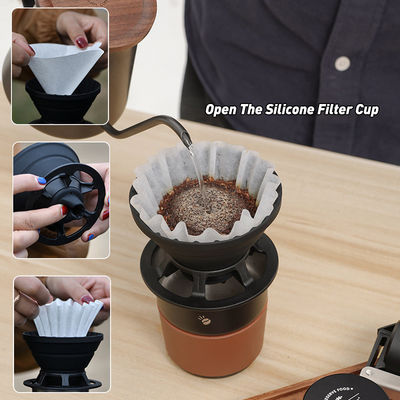 Convenient and Europe Design Style Outdoor Portable Folding Manual Coffee Grinder Sets