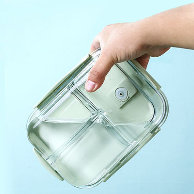 Adult Airtight Glass Meal Prep Containers Microwave Safe Glass Lunch Box with Lid