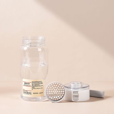 Applicable People Adults Transparent Plastic Water Bottle with Customised Material