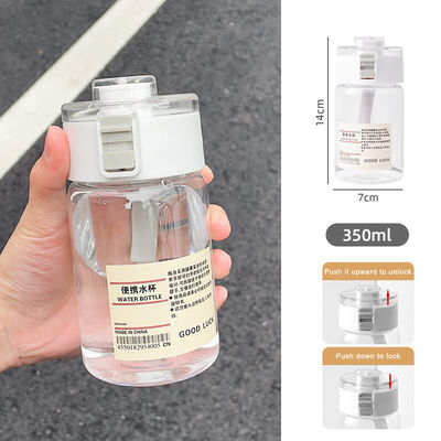 Applicable People Adults Transparent Plastic Water Bottle with Customised Material