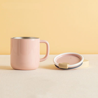 Coffee Mugs Office Table Top Tea Cup Birthday Gift 420ML with Lid Heat Preservation