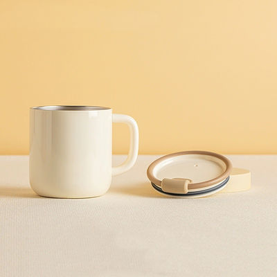 Coffee Mugs Office Table Top Tea Cup Birthday Gift 420ML with Lid Heat Preservation
