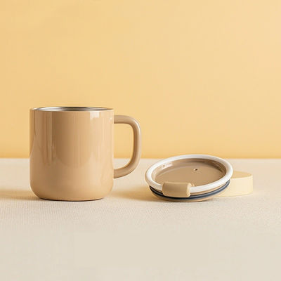 Coffee Mugs Office Table Top Tea Cup Birthday Gift 420ML with Lid Heat Preservation