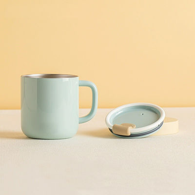 Coffee Mugs Office Table Top Tea Cup Birthday Gift 420ML with Lid Heat Preservation