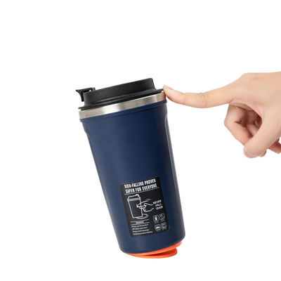 American Style 510ML Customized Logo Mug Personalized Insulated Coffee Suction Mug