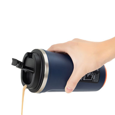 American Style 510ML Customized Logo Mug Personalized Insulated Coffee Suction Mug