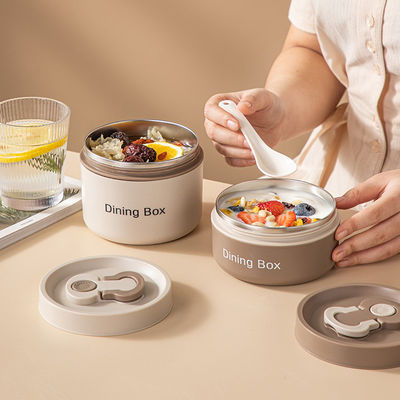 Custom Eco Friendly Plastic Stainless Steel Insulated Lunch Box for Children's Storage