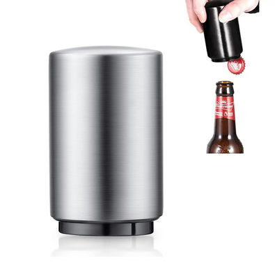 Custom Prints Stainless Steel Automatic Beer Opener with No Cap Damage and Material
