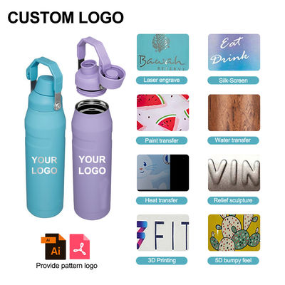 16oz/24oz/36oz Thermal Insulation Stainless Steel Water Bottle for Powder Coated