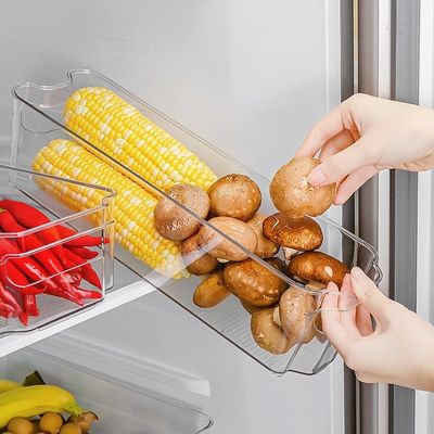 Food Storage Package Square Plastic Kitchen Container for Fridge Drawer Organizer