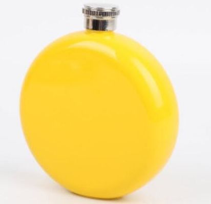 5oz Round Stainless Steel Hip Flask Giveaways Perfected with Round Shape