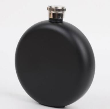 5oz Round Stainless Steel Hip Flask Giveaways Perfected with Round Shape