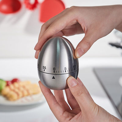 Stocked Kitchen Cooking Timers with 60 Minutes Egg Timer and Mechanical Rotating Alarm