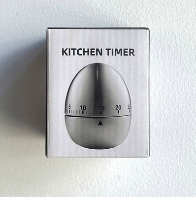 Stocked Kitchen Cooking Timers with 60 Minutes Egg Timer and Mechanical Rotating Alarm