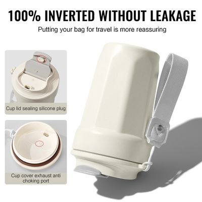 Stainless Steel Modern Car Coffee Cup with Vacuum Insulation Perfect on the Go