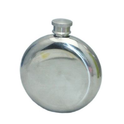 CLASSIC Design Style Customized Round Wine Liquor Hip Flask for Customer Requirements
