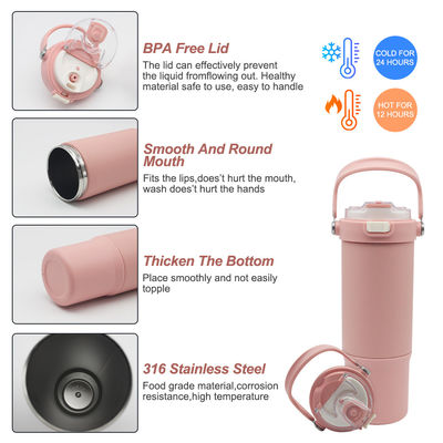 BPA Free 316 Stainless Steel Insulation and Cold Protection Tumbler 1 Piece With Lid
