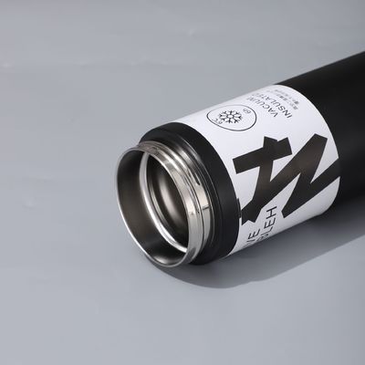 304 Stainless Steel Japandi Design Style 550ml Double Wall Vacuum Flask With Handle