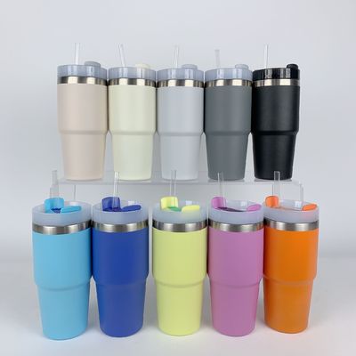 Thermal Insulation 14oz Kids Cup with Straw Bpa Free Double Wall Stainless Steel Tumbler