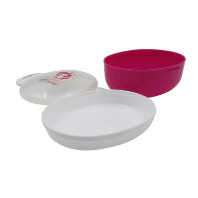Plastic Bento Box Lunch Box With Lock For Children Heatable Feature Europe Style