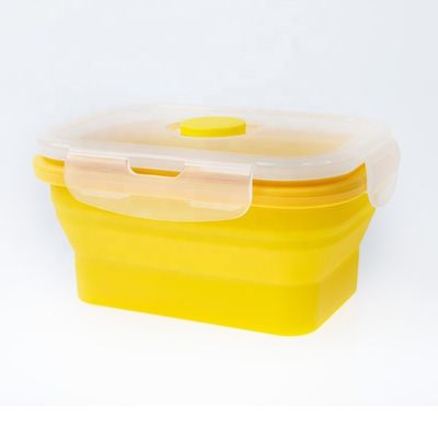 Highly Customized Safe Microwavable Eco-Friendly School Silicone Lunch Bento Box