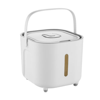 Customizable Logo Food Grade PP Plastic Rice Storage Container with Spoon 5-10kg Load