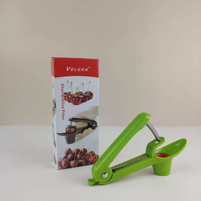Fruit Vegetable Tools Type Cherry Pitters with Space-Saving Lock Design
