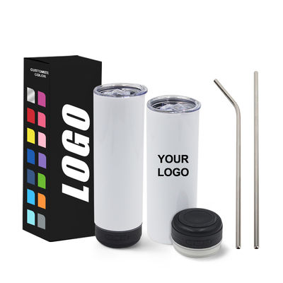 20oz Capacity Music Speaker Tumbler American Style Design with Detachable LED Light