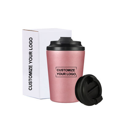 12oz Travel Reusable Coffee Cup Mug Insulated Thermal Stainless Steel Tumbler Higher