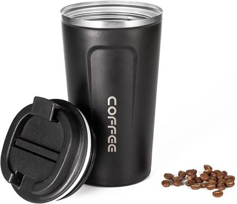 Stainless Steel Travel Mug 510ml Insulated Coffee Spill Vacuum Tumbler for Giveaways