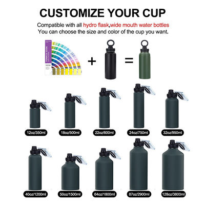Equipped Anti-corrosion Coating Stainless Steel and Plastic Magnetic Gym Water Bottle
