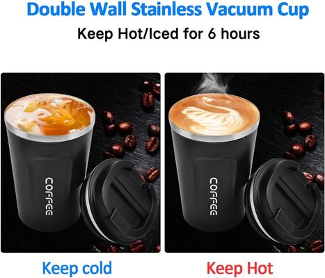 Stainless Steel Travel Mug 510ml Insulated Coffee Spill Vacuum Tumbler for Giveaways