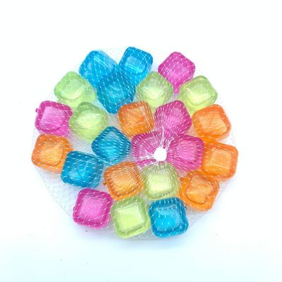 Colorful Refreezable Ice Cubes 310g Made of Food Grade Material BPA Free Plastic