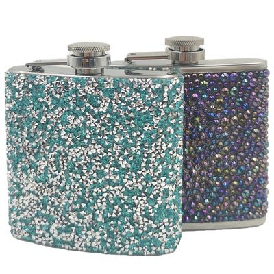 Directly Sell SS-T6363 6oz Metal Hip Flask with Promotions