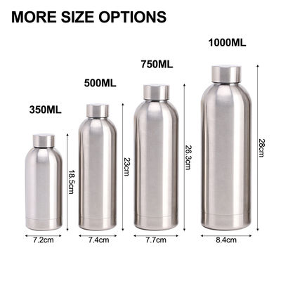 Double Wall Stainless Steel 750ml Insulated Drink Water Bottle Made for Boiling Water