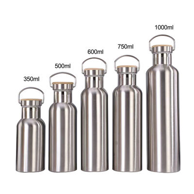 500ml/750ml Vacuum Insulated Drink Flasks with Sustainable Double Wall Stainless Steel