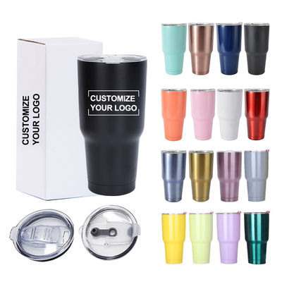 Custom Stainless Steel 30oz Coffee Car Cup with Straw Sustainable and Stylish Choice