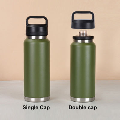 Stainless Steel 26oz Water Bottle Large Capacity 36oz Double Wall Portable 18oz Flasks