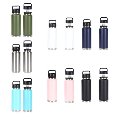 Stainless Steel 26oz Water Bottle Large Capacity 36oz Double Wall Portable 18oz Flasks