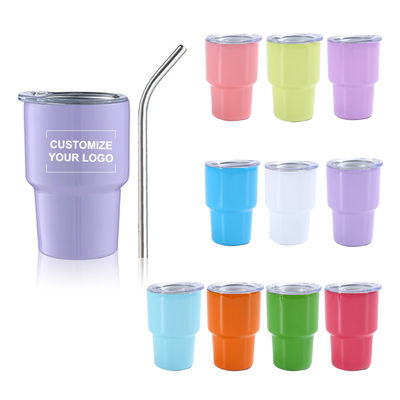 Reusable Mini Tumbler Shot Glass 304 Stainless Steel with Customized Logo