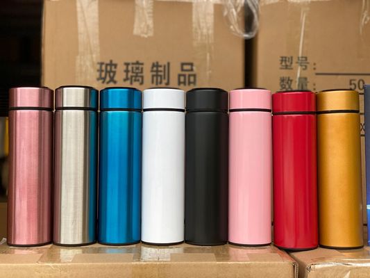17oz Custom Stainless Steel Vacuum Flask with Direct Drinking and Water Flowing Method