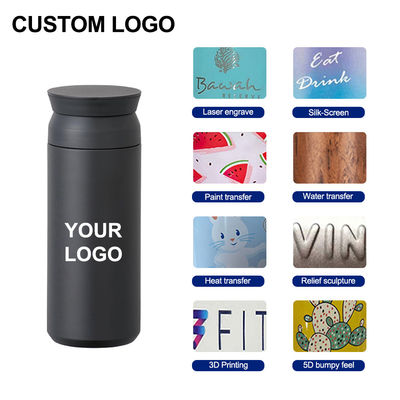 350ml 500ml Double Walled Travel Coffee Tumbler with Grip Coating Vacuum Insulated