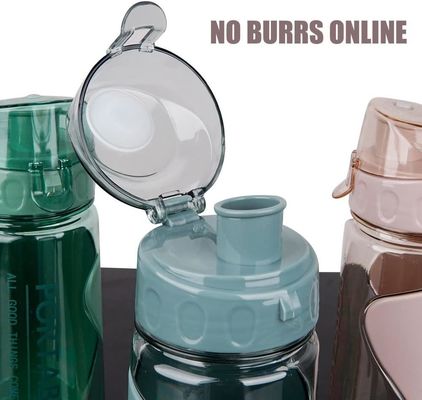 PLASTIC Flip Top 570ML Sports Water Bottles for Adults Portable Leak-proof and BPA Free