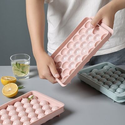 Customized BPA-Free Circle Ice Tray for Freezer Small Round Ice Cube Trays Round Sphere