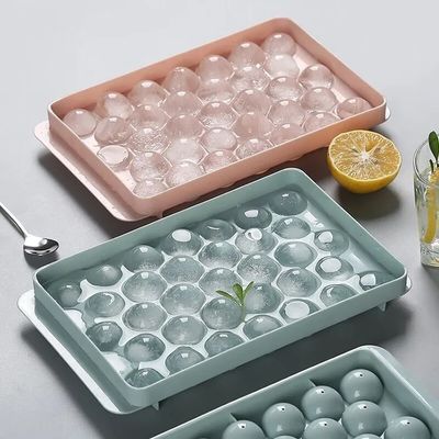 Customized BPA-Free Circle Ice Tray for Freezer Small Round Ice Cube Trays Round Sphere