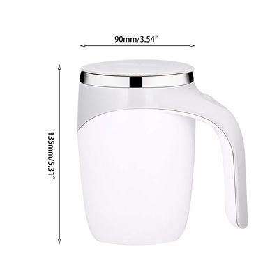 380ML Capacity Stainless Steel Insulated Auto Magnetic Mug with Self Stirring Feature