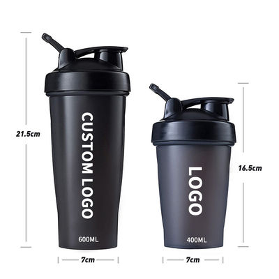 PP Food Grade Lid BPA Free Protein Shake Bottle Contemporary Design Style for Workout